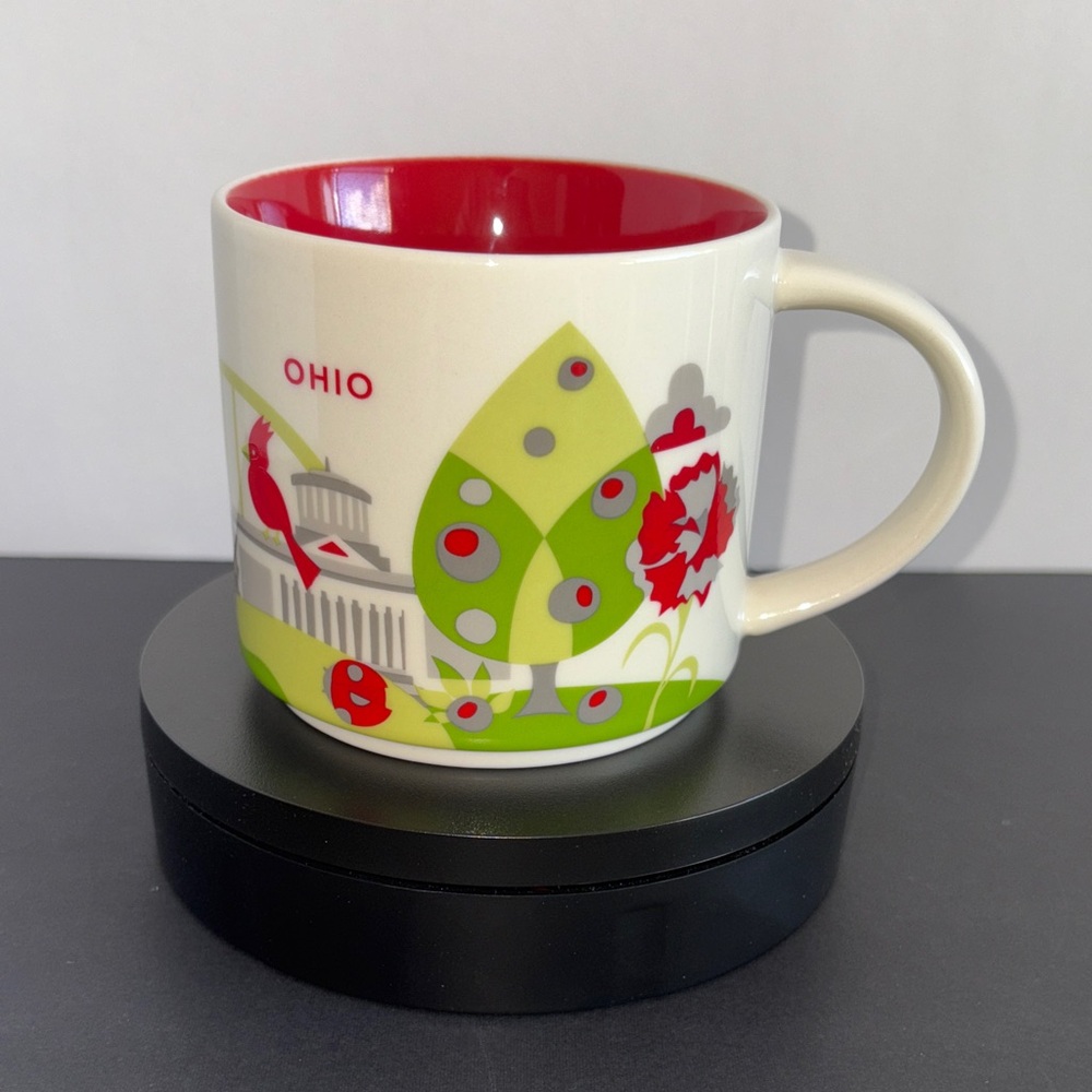 Starbucks Ohio Mug 2014 You Are Here Collection YAH 14 ounces